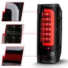 Load image into Gallery viewer, ANZO 1987-1996 Ford F-150 LED Taillights Black Housing Smoke Lens (Pair) 311351