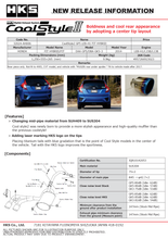 Load image into Gallery viewer, HKS COOL STYLE II GP5 LEB-H1 FIT HYBRID 32024-AH006