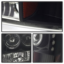 Load image into Gallery viewer, Spyder Ford F250 Super Duty 99-04 Projector Version 2 LED Halo LED Blk Smke PRO-YD-FF25099-1P-G2-BSM 5078452