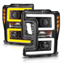 Load image into Gallery viewer, Anzo LED Headlights 17-18 Ford F-250 Projector Plank-Style