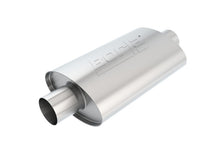 Load image into Gallery viewer, Borla XR-1 Racing Sportsman 2 1/2 inch Outlet / 2 1/2 inch Inlet 12in Case Oval Muffler 40941