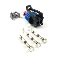 Load image into Gallery viewer, GM Delphi Aptiv Gen 3 2-Pin Coolant Temp (ECT) Sensor Connector Kit – Purple Lock