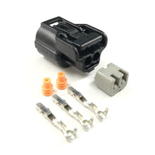 Load image into Gallery viewer, Honda K-Series Black 2-Pin Sensor Connector – IAT / VTC / OBD2 (K20 / K24 / D17)