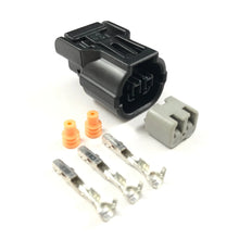 Load image into Gallery viewer, Honda K-Series Black 2-Pin Sensor Connector – IAT / VTC / OBD2 (K20 / K24 / D17)