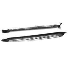 Load image into Gallery viewer, 2018-2024 BMW X3 G01 Black Silver Running Boards Side Step Bars Pair