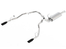 Load image into Gallery viewer, Borla 09-17 Dodge Ram 1500 5.7L V8 3in to Dual 2.5in Single Round Rolled Angle-Cut S-type Exhaust