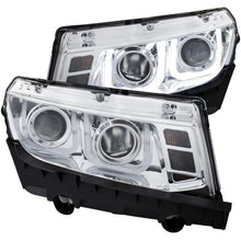 Load image into Gallery viewer, Anzo 2014-2015 Chevrolet Camaro Projector Headlights w/ U-Bar Chrome