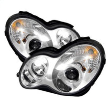 Load image into Gallery viewer, Spyder Mercedes Benz C-Class 01-05 4 DrProjector Headlights Halogen-LED Halo Chrm PRO-YD-MBW203-HL-C 5011268