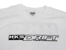 Load image into Gallery viewer, HKS Small Drift Performance White Turbee T-Shirt