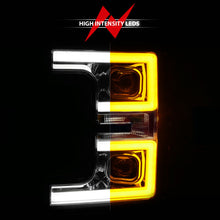 Load image into Gallery viewer, Anzo Projector Plank Style Switchback Headlight Chrome / Amber 17-18 Ford