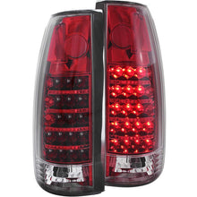 Load image into Gallery viewer, Anzo 1999-2000 Cadillac Escalade LED Tail lights Red/Clear