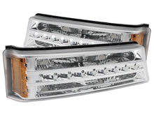 Load image into Gallery viewer, Anzo 2003-2006 Chevrolet Silverado 1500 LED Parking Lights Chrome w/ Amber