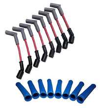 Load image into Gallery viewer, Red 8.5mm Spark Plug Wires – LS1-LS7, LSA &amp; Gen V LT, Straight or 45° Boot