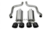 Load image into Gallery viewer, Corsa Performance Black Xtreme Axle-Back Exhaust w/Dual Black 3.5in Tips 09-13 Chevrolet