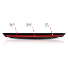 Load image into Gallery viewer, ANZO 2007-2014 Chevrolet Suburban 1500 LED 3rd Brake Light Black Housing Red Lens w/ Spoiler 1pc 531110