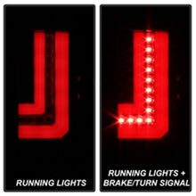 Load image into Gallery viewer, Spyder GMC Sierra 2016-2017 Light Bar LED Tail Lights - Black Smoke ALT-YD-GS16-LED-BSM 5083784