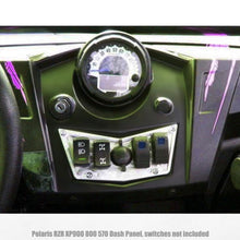 Load image into Gallery viewer, Polaris RZR XP900 800 570 4 Switch Dash Panel Machined Finish