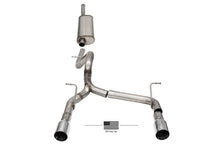 Load image into Gallery viewer, Corsa 18-21 Jeep Wrangler JLU 3.6L 2.75in Sport Cat-Back Exhaust w/ American Flag Tips 21124USA