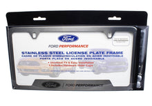 Load image into Gallery viewer, Ford Racing Stainless Steel Ford Performance License Plate Frame M-1828-SS304C