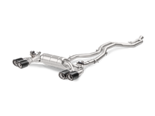 Load image into Gallery viewer, Akrapovic 16-17 BMW M2 F87 (Excl M2 Competition) Evolution Line Cat Back (Titanium) w/Carbon Tips ME-BM/T/8H