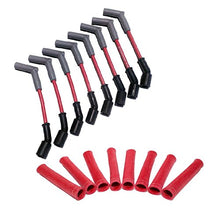 Load image into Gallery viewer, Red 8.5mm Spark Plug Wires – LS1-LS7, LSA &amp; Gen V LT, Straight or 45° Boot
