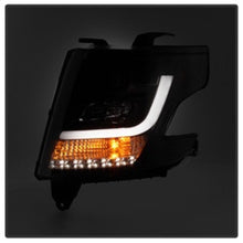 Load image into Gallery viewer, Spyder Chevy Tahoe / Suburban 2015 -2016 Projector Headlights - DRL LED - Black PRO-YD-CTA15-DRL-BK 5082541