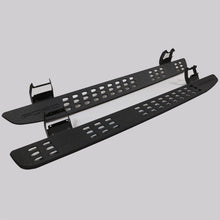 Load image into Gallery viewer, Ford Racing 15-21 Ford F-150 Crew Cab / 17-21 F-Super Duty Crew Cab Rock Slider Steps M-16450-FSORB