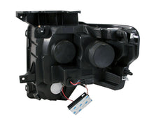 Load image into Gallery viewer, Anzo 2009-2014 Ford F-150 Projector Headlights w/ Halo Black (CCFL) G2