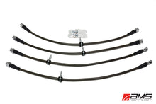 Load image into Gallery viewer, AMS Performance 08-15 Mitsubishi EVO X Stainless Steel Brake Lines (4 Lines) AMS.04.01.0004-1