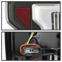 Load image into Gallery viewer, Spyder 15-18 Ford F-150 Light Bar LED Tail Lights (w/Blind Spot) - Black (ALT-YD-FF15015BS-LBLED-BK) 5085313