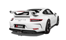 Load image into Gallery viewer, Akrapovic 2018 Porsche 911 GT3 (991.2) Slip-On Race Line (Titanium) w/o Tail Pipe Set S-PO/TI/8