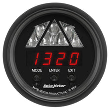 Load image into Gallery viewer, Autometer Z-Series 2-1/16in Tachometer Digital 16000 RPM w/ LED Shift Light 2676