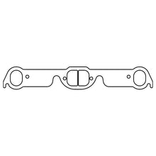 Load image into Gallery viewer, Cometic Gasket Cometic Pontiac 326-455 CI V8 .043in Copper Exhaust Manifold Gasket Set - 2.000in x 1.550in D-Ports C15342C