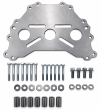 Load image into Gallery viewer, Granatelli Motor Sports Engine Stand Adapter Plate, Billet Aluminum, for Ford, SBF, BBF &amp; Mod Motor Blocks. BOSS Blocks, Cleveland, Windsor Family, 385 Series &amp; Modified Series.- 540107