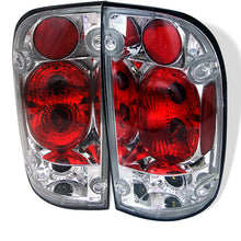 Load image into Gallery viewer, Spyder Toyota Tacoma 95-00 Euro Style Tail Lights Chrome ALT-YD-TT95-C 5007995