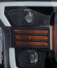 Load image into Gallery viewer, AlphaRex 18-19 Ford F-150 PRO-Series Proj Headlights Plank Style Gloss Blk w/Activ Light/Seq Signal 880188 *Discontinued