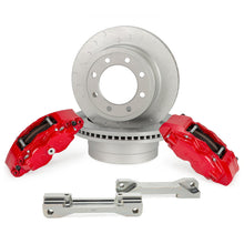 Load image into Gallery viewer, Alcon 2017+ Ford F250/F350 363x38mm Rotors 4 Piston Rear Brake Kit BKR5459P28