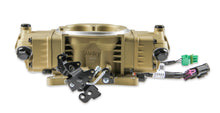 Load image into Gallery viewer, EFI Terminator X Stealth 4150 Throttle Body - Classic Gold - 4 Injectors - 650 HP