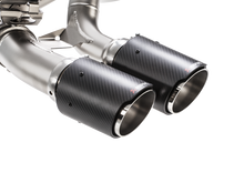 Load image into Gallery viewer, Akrapovic 16-17 BMW M2 F87 (Excl M2 Competition) Evolution Line Cat Back (Titanium) w/Carbon Tips ME-BM/T/8H