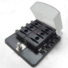 Load image into Gallery viewer, 8 Way Standard LED Circuit Blade Fuse Box