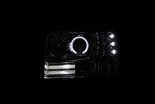 Load image into Gallery viewer, Anzo 1992-1996 Ford F-150 Projector Headlights w/ Halo Chrome w/ Side Marke
