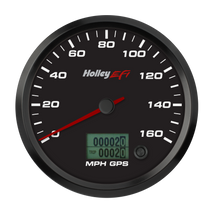 Load image into Gallery viewer, 4-1/2" GPS Speedometer (w/ Odometer), 0-160 MPH, Black Face