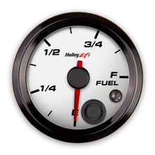 Load image into Gallery viewer, EFI Fuel Level Gauge - White Face - Black Bezel