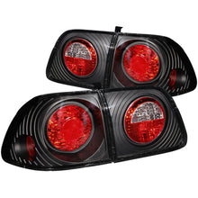 Load image into Gallery viewer, Anzo 1999-2000 Honda Civic Tail lights Black