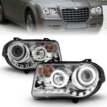 Load image into Gallery viewer, Anzo 2005-2010 Chrysler 300C Projector Headlights w/ Halo Chrome (CCFL) G2