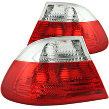 Load image into Gallery viewer, Anzo 2000-2003 BMW 3 Series E46 Tail lights Red/Clear