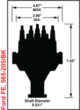 Load image into Gallery viewer, Holley EFI Dual Sync Ford FE Distributor