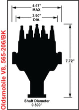 Load image into Gallery viewer, Holley EFI Dual Sync Oldsmobile Distributor