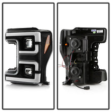 Load image into Gallery viewer, Spyder 17-18 Ford F250/F350/F450 Halogen Model Only -White Light Bar- Black- PRO-YD-FS17HALSI-BK 5087850