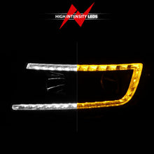 Load image into Gallery viewer, ANZO 11-13 Jeep Grand Cherokee (Factory Halogen Only) Projector Headlights w/Light Bar Swtchbk Black 111568